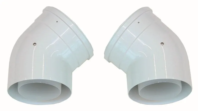 Vaillant Bogen 45 Grad 110/160 mm (2 St.) konzentrisch PP