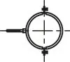 Vaillant Befestigungsschellen 160 mm mit Schrauben und Dübel (5 St.) – Bild 2