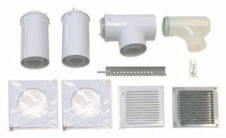 Vaillant Basis-Anschl.-Set 110/160 mm PP an 110mm im Schacht m. getr. Luftzufuhr