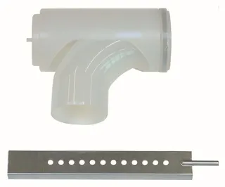 Vaillant Stützbogen 87 Gr 110 mm PP mit Auflageschiene 350 mm