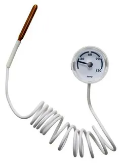 VA Thermometer zum Einbau in den Verkleidungsdeckel