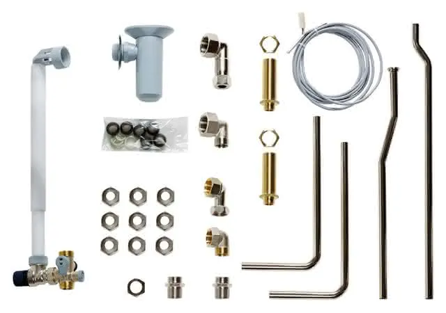 Vaillant Speicher-Verrohrungssatz 150 Liter, Unterputz inkl. Sicherheitsgruppe