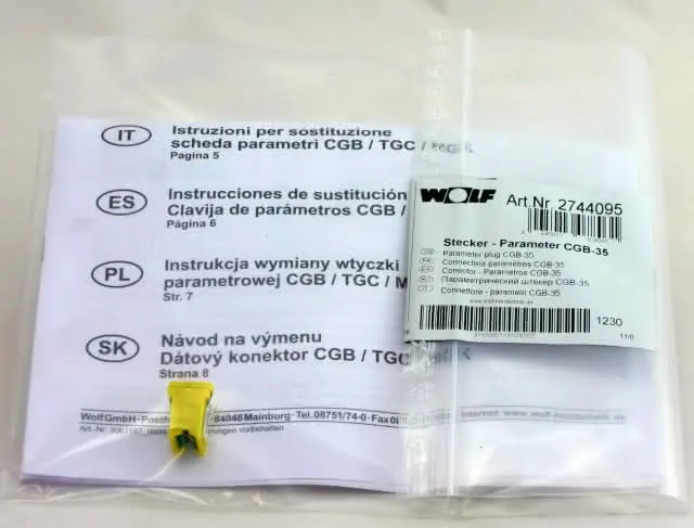 Wolf ET Parameterstecker für CGB-35, PG16, 274409599