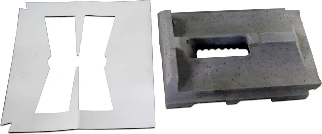Wolf ET Brennkammerstein mitte oben für BVG-Lambda 20-40, PG52, 1668616