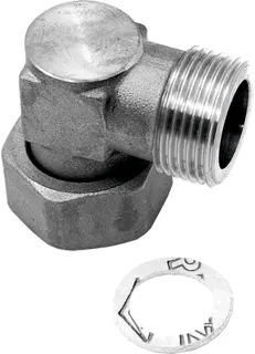 Wolf ET Fitting Winkel 3/4" AG für Systemtrennung, PG24, 2070412