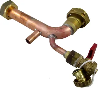 Wolf ET Verr. Pumpenabsperrung - PWT D28 für BWS-1, PG28, 2071243