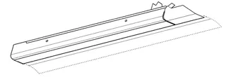 Wolf ET Verblechung unten rechts für Montagesets mehrr., PG45, 2483852