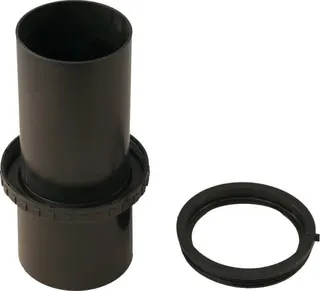 Wolf ET Mündungsstück DN83/75 UV-stab. für Flexsystem, PG35, 2651578