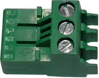 Wolf ET Gegenstecker 3-pol. RAST5 grün für WPM-1, PG9, 2744920