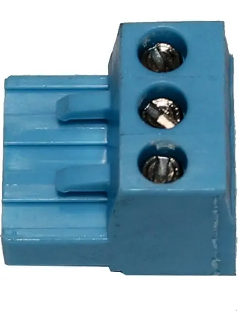Wolf ET Gegenstecker 3-pol. lichtblau für WPM-1, PG9, 2744922