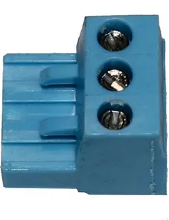 Wolf ET Gegenstecker 3-pol. lichtblau für WPM-1, PG9, 2744922