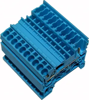 Wolf ET Reihenklemme steckbar X-COM S2,5 für WPM-1, blau, PG4, 2744942