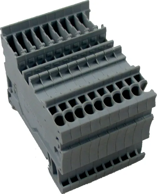 Wolf ET Reihenklemme steckbar X-COM S MINI 1 gr, PG4, 2744948