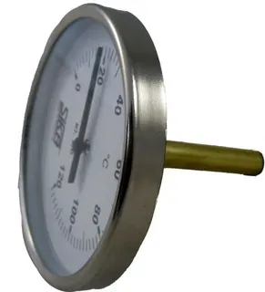Wolf ET Thermometer Bimetall NG80 L=63mm für FWS, LS, PG19, 2745000