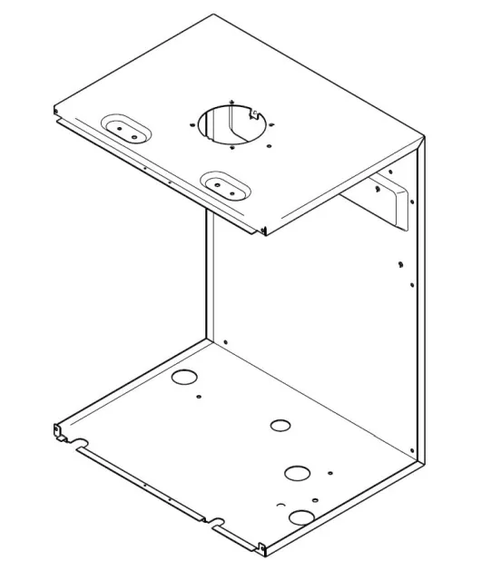 Wolf ET Brenraumgehäuse Rückwand für CGG-1K-24/28, PG24, 8611888