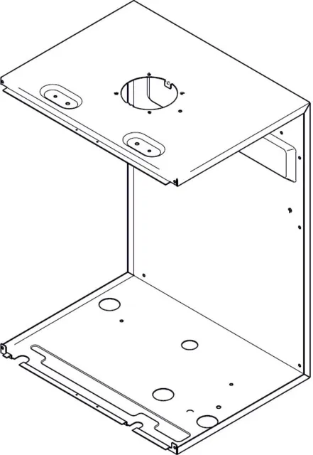 Wolf ET Brennraumgehäuse Rückwand für CGG-2, PG23, 8612479