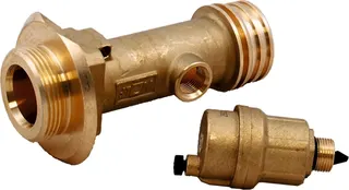 Wolf ET Vorlaufrohr 1 1/2" m.Entl. 6bar für COB, PG28, 8906771