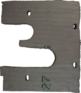 Wolf ET Dämmung Brennerplatte für NG-4E-17, PG20, 161406199