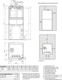 Vaillant auroCOMPACT VSC D 206/4-5 150 Kompaktgerät Brennwert 4-21 kW, LL-Gas – Bild 2