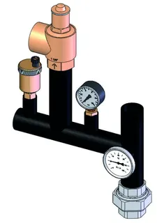 RE Sicherheits-Armaturenbalken für Gas 210 ECO PRO