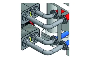 RE Bogenset mit Isolierung für Hydraulik-Set Gas 610 ECO PRO
