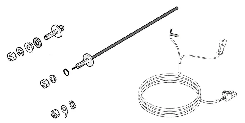 RE TAS Femdstromanoden-Set EC431, für Diematic 3