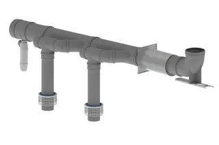 Remeha Basisset Kaskade DN 150, für 2 Kessel