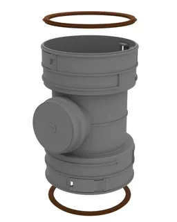 De Dietrich Revisionsstück DN 80 für Flexrohr, Nr. M 86318