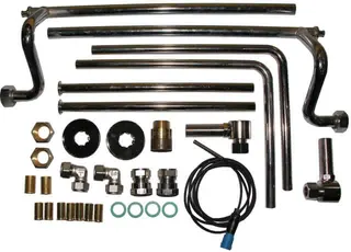 Wolf Anschluss-Set CGB-2/CSW-120 für Unterputzinstallation