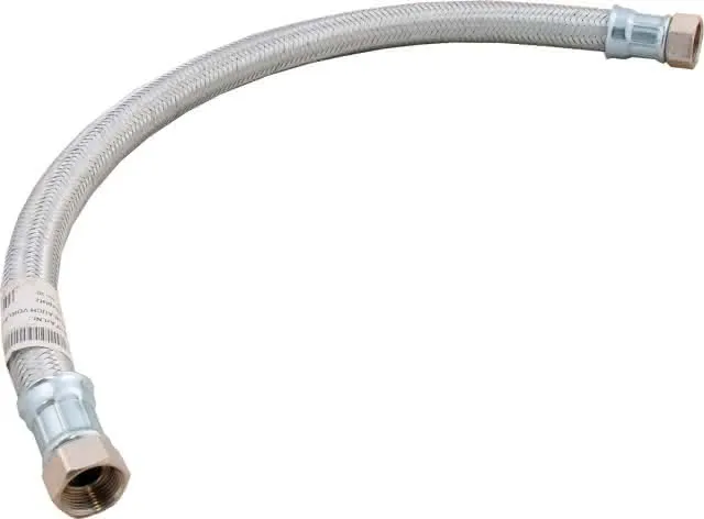 Wolf Schlauch flexibel L:640mm Überwurf 3/4",Nr.2412020