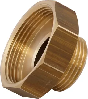 Wolf Reduzierstück 11/2"IG - 1"AG messing, Nr. 2009007