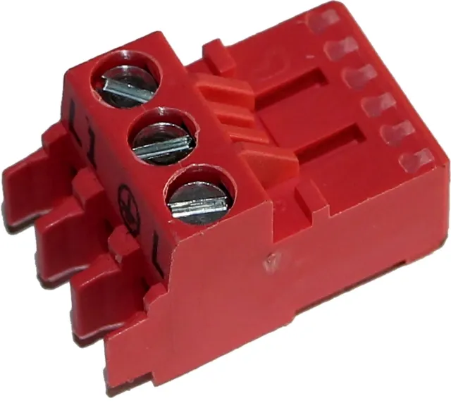Wolf Stecker-Gegen Topone 3POL RAST5 Altrosa, Nr. 2744327