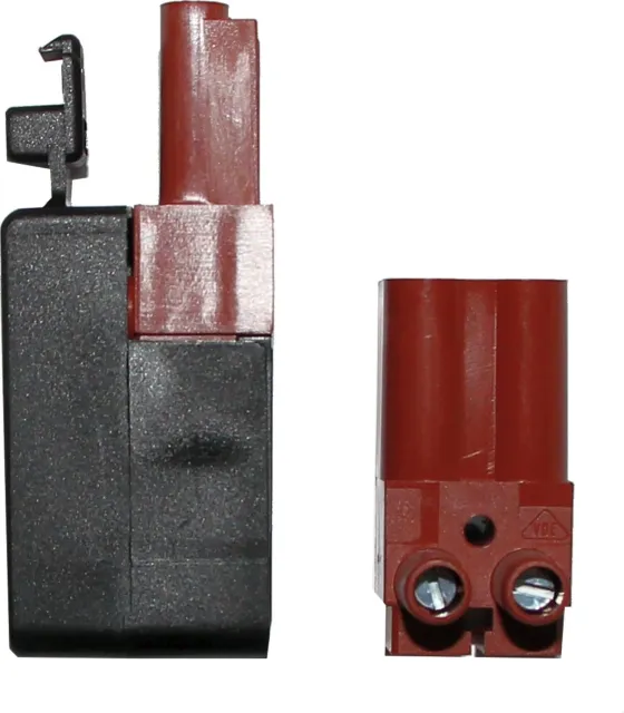 Wolf Stecker/Buchsen-Teil 2-Polig Braun Nr. 2794015