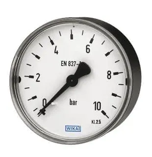 Manometer G 1/4 Anschl. hinten 0-10bar Gehäuse Kunst. 63mm, 30795737