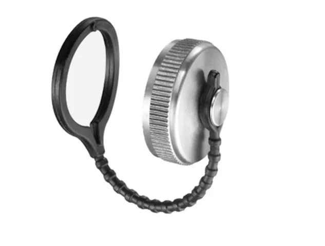SCHELL Verschlusskappe Kette, Dichtscheibe, G 1 IG, messing