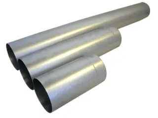 Feueralum.-Rauchrohr 1,00m 90mm