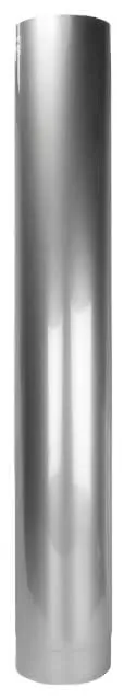 Edelstahl (V4A) Rohrelement 120mm blank 1000mm lang, Nr. 19RL1000120