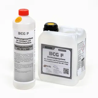 BCG F Rohrdichter für mit Frostschutz- mitteln befüllte Anlagen, 5L,