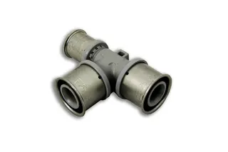 Roth T-Stück im Durchgang reduziert 17x17x14mm/Kunststoff