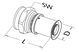 Roth Übergangsmuffe 50mm x 1 1/2"IG – Bild 4