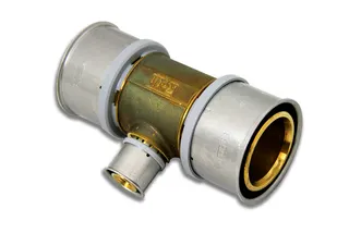 Roth T-Stück im Abgang reduziert 50x25x50mm
