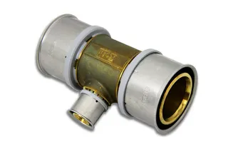 Roth T-Stück im Abgang reduziert 63x50x63mm