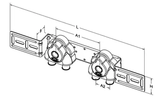 Roth U-Wandscheibenset 17mmx1/2"IGx17mm (153mm) SET Typ I/SE, 1135007335 – Bild 4