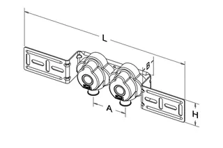 Roth Wandscheibenset 17mm x 1/2"IG/Stichmaß 80 mm/Typ I/SE – Bild 4