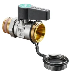 OVENTROP Kugelhahn "Optiflex" DN 15, 1/2" AG, für Trinkwasser – Bild 2