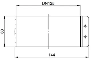comfort(ATEC) Kesselanschluss DN80/125, Schelle/Verbinder – Bild 2