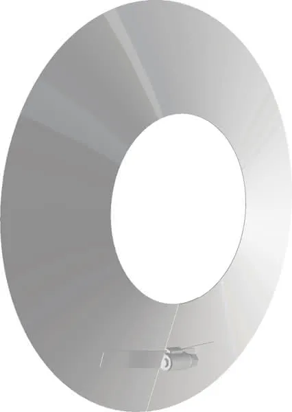 comfort(ATEC) WP Wandrosette DN100/150, weiß beschichet