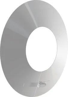 comfort(ATEC) WP Wandrosette DN80/125, weiß beschichtet