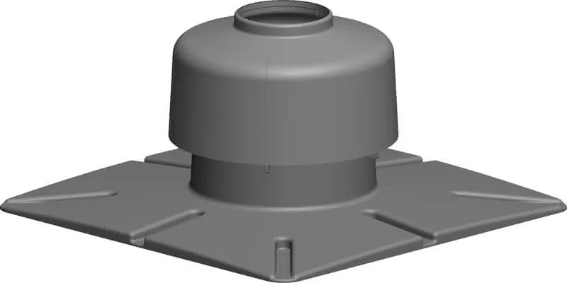 comfort (ATEC) Abgas-Mündungsset DN110, Kunststoff