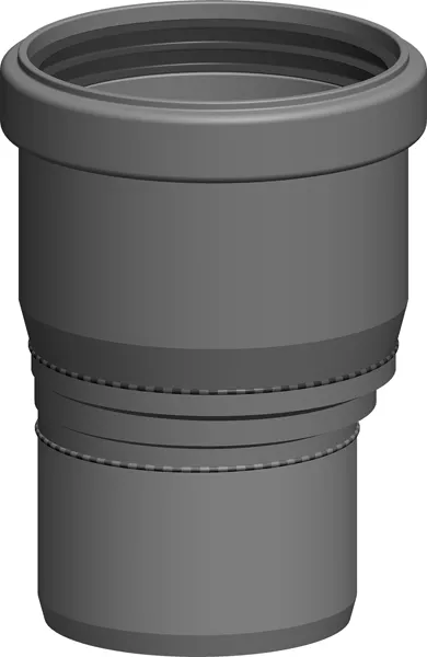 comfort(ATEC) Abgas-Übergang D110 x DN125 exzentrisch